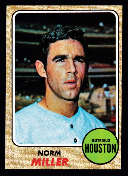 1968 Topps #161 Norm Miller EXMT