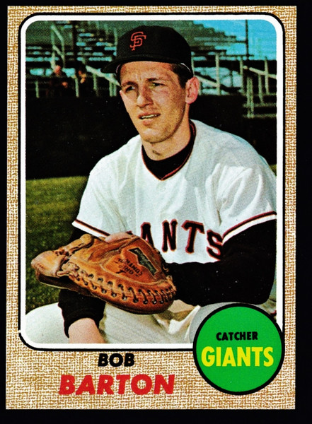 1968 Topps #351 Bob Barton EX+