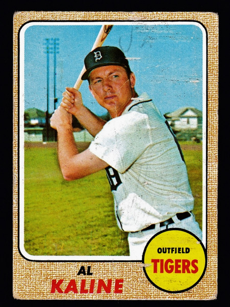 1968 Topps #240 Al Kaline Poor