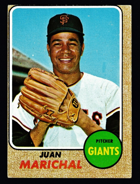 1968 Topps #205 Juan Marichal GD