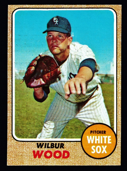 1968 Topps #585 Wilbur Wood EXMT