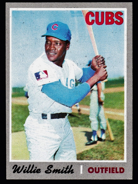 1970 Topps #318 Willie Smith EX