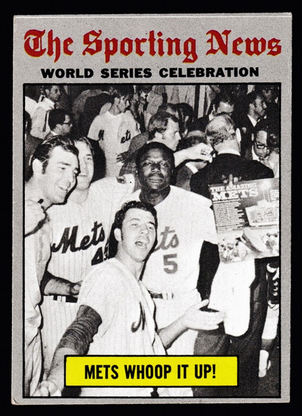 1970 Topps #310 Mets Whoop It Up!  VG+