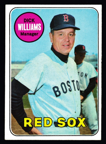 1969 Topps #349 Dick Williams VGEX