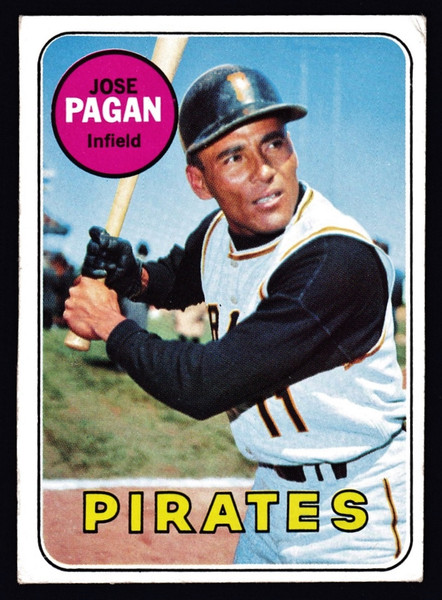 1969 Topps #192 Jose Pagan VG