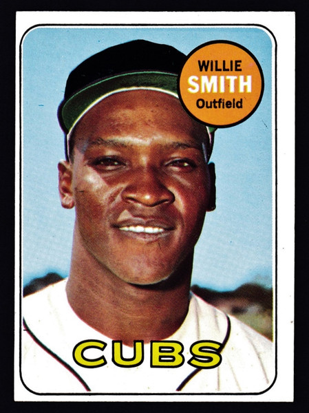 1969 Topps #198 Willie Smith EX