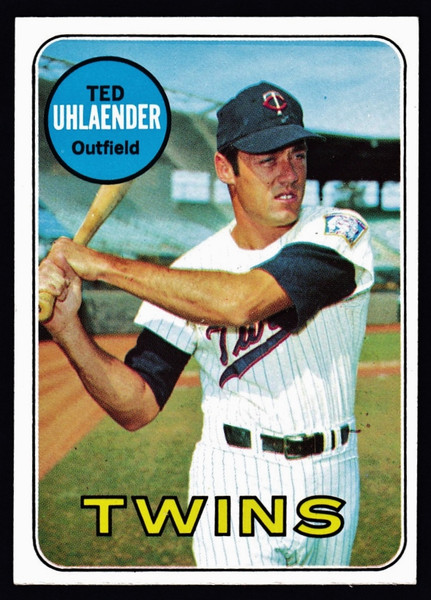 1969 Topps #194 Ted Uhlaender EXMT