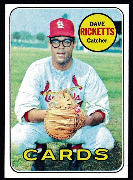 1969 Topps #232 Dave Ricketts EX+