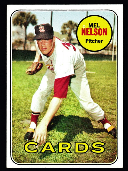 1969 Topps #181 Mel Nelson EX