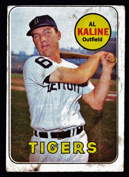 1969 Topps #410 Al Kaline Poor