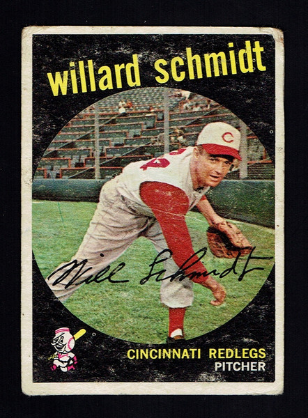 1959 Topps #171 Willard Schmidt Poor