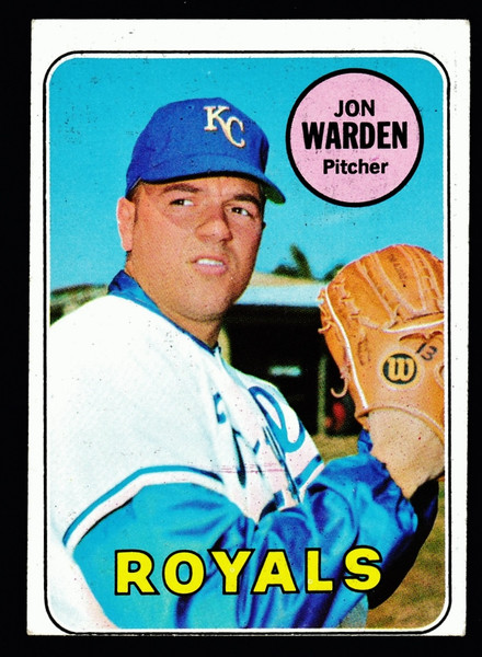 1969 Topps #632 Jon Warden RC GD