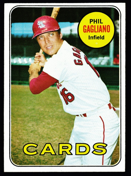 1969 Topps #609 Phil Gagliano EX+