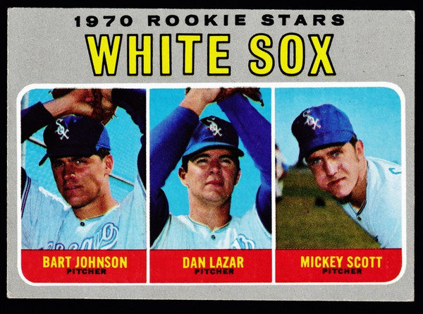 1970 Topps #669 White Sox Rookie Stars VGEX
