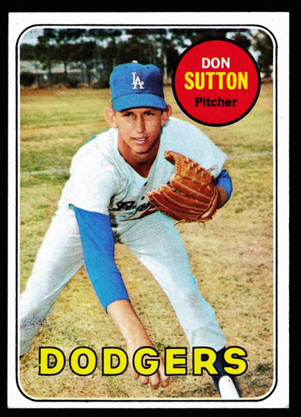 1969 Topps #216 Don Sutton EX+