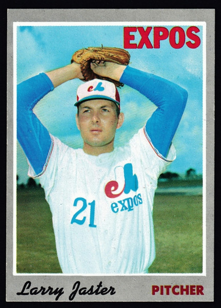 1970 Topps #124 Larry Jaster EX+