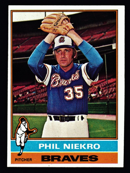 1976 Topps #435 Phil Niekro EX+
