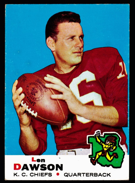 1969 Topps #020 Len Dawson EX- B