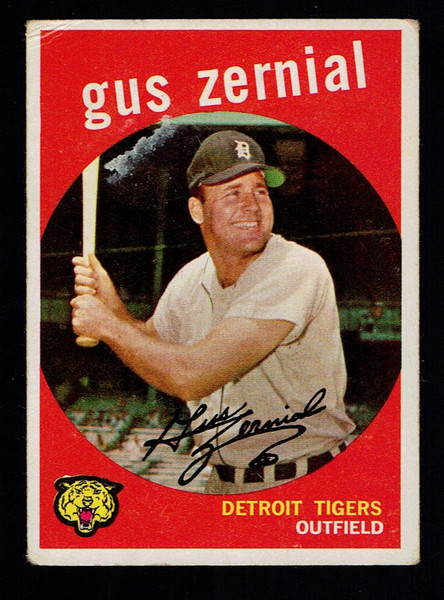 1959 Topps #409 Gus Zernial Fair