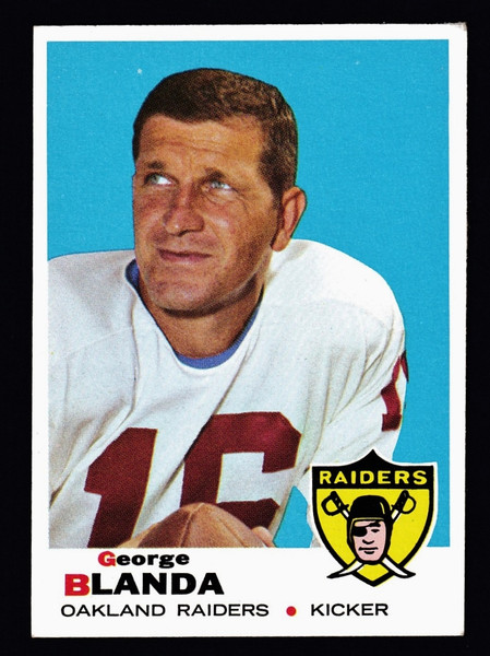 1969 Topps #232 George Blanda EX