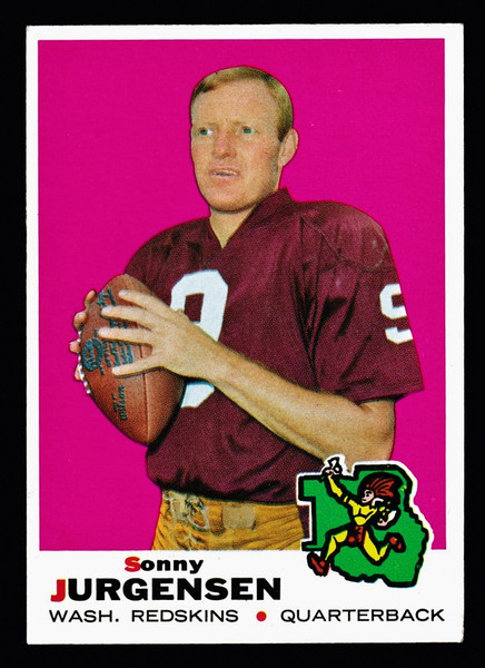 1969 Topps #227 Sonny Jurgensen EX-