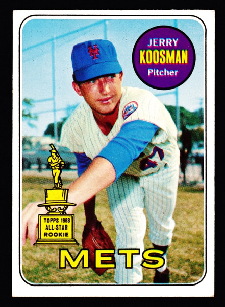 1969 Topps #090 Jerry Koosman VGEX