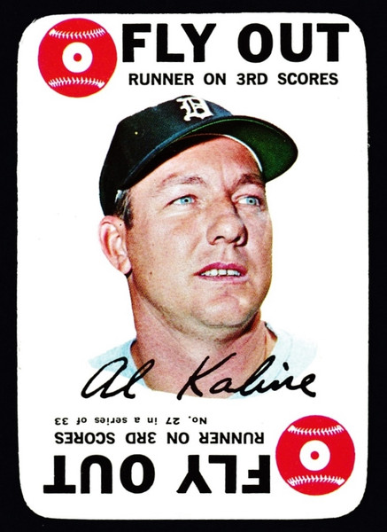 1968 Topps Game #27 Al Kaline EX