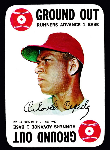 1968 Topps Game #32 Orlando Cepeda NM