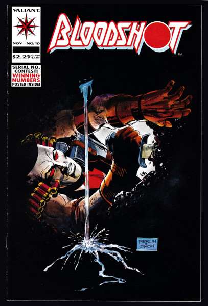 1993 Valiant Bloodshot #10 VF