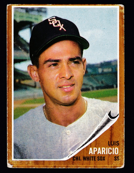 1962 Topps #325 Luis Aparicio GD B