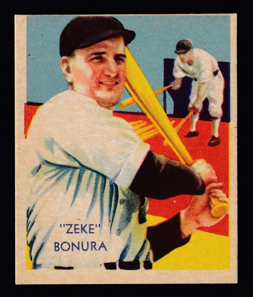 1934 - 1936 Diamond Stars #065 Zeke Bonura VG