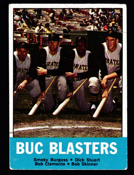 1963 Topps #018 Buc Blasters GD