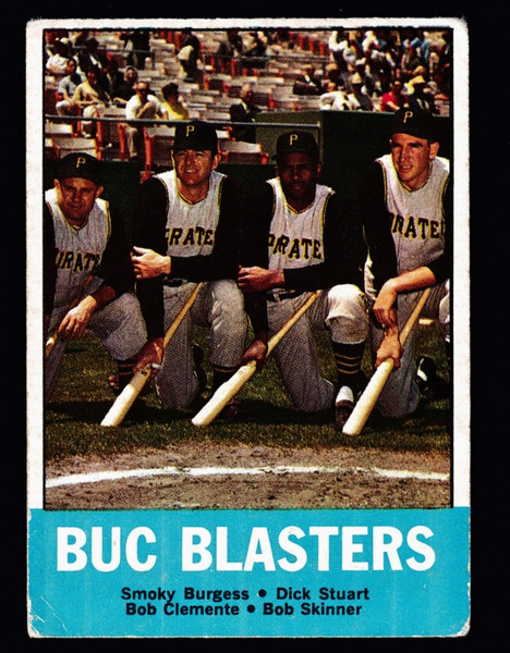 1963 Topps #018 Buc Blasters GD B