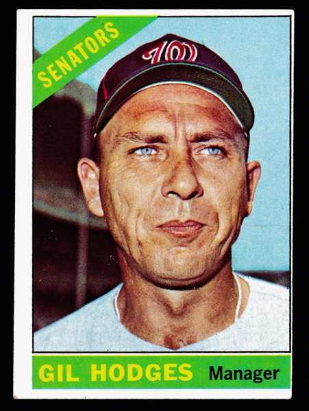 1966 Topps #386 Gil Hodges GD