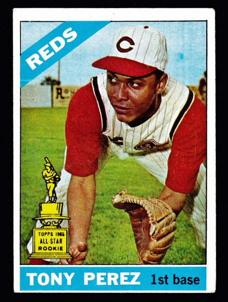 1966 Topps #072 Tony Perez Fair B