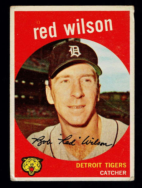 1959 Topps #024 Red Wilson GD+