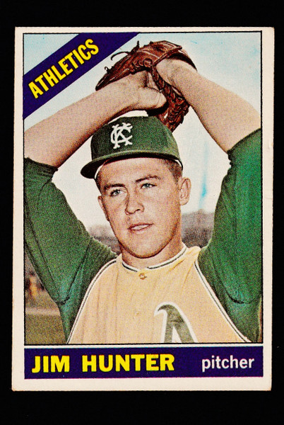 1966 Topps #036 Jim Hunter GD+