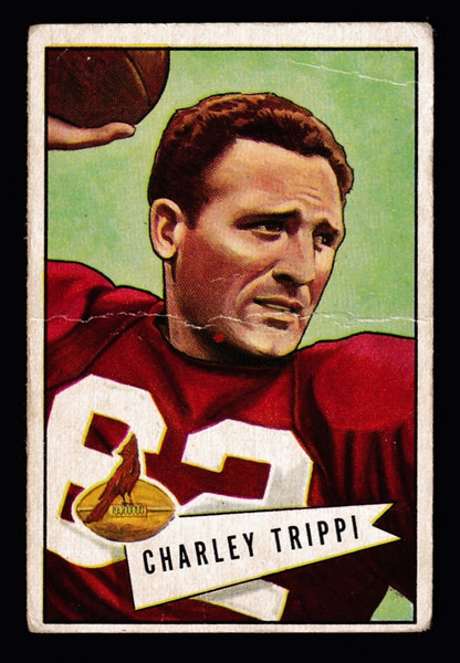 1952 Bowman Small #012 Charley Trippi Poor