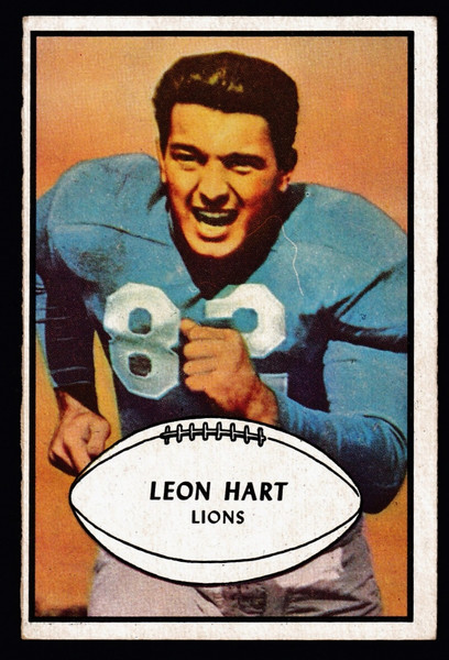 1953 Bowman #31 Leon Hart VGEX