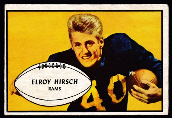 1953 Bowman #22 Elroy Hirsch VG+