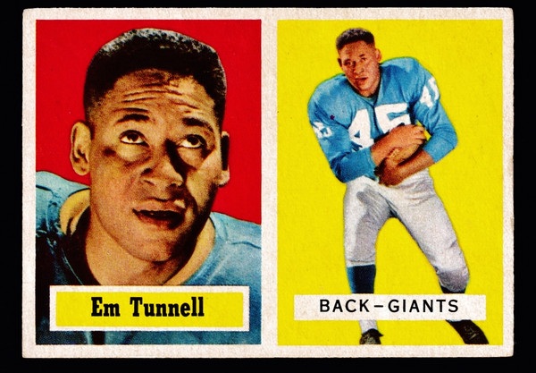 1957 Topps #035 Em Tunnell VGEX