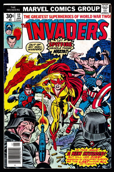 1977 Marvel The Invaders #12 FN-