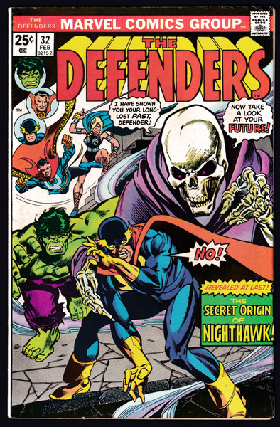 1976 Marvel The Defenders #32 FN