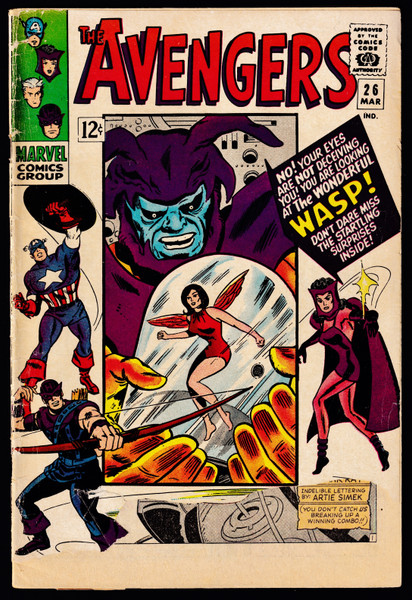 1966 Marvel Avengers #26 Fair