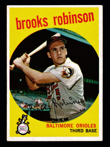 1959 Topps #439 Brooks Robinson VG