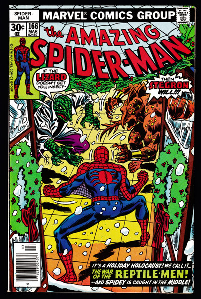1977 Marvel Amazing Spider-Man #166 VF-