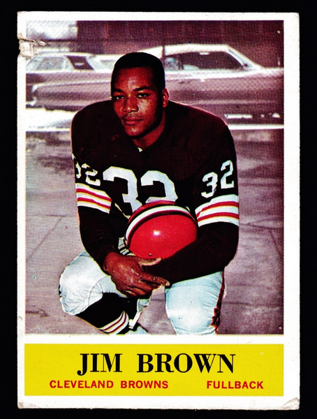 1964 Philadelphia #030 Jim Brown Poor