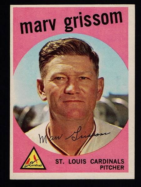 1959 Topps #243 Marv Grissom EX+