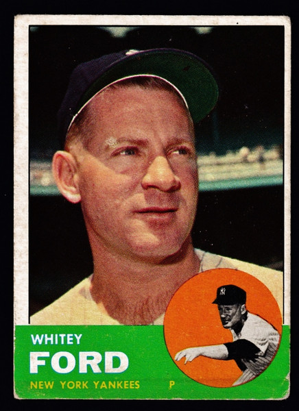 1963 Topps #446 Whitey Ford Fair