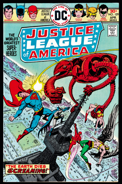 1976 DC Justice League of America #129 VF